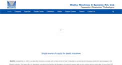 Desktop Screenshot of madhu-group.com